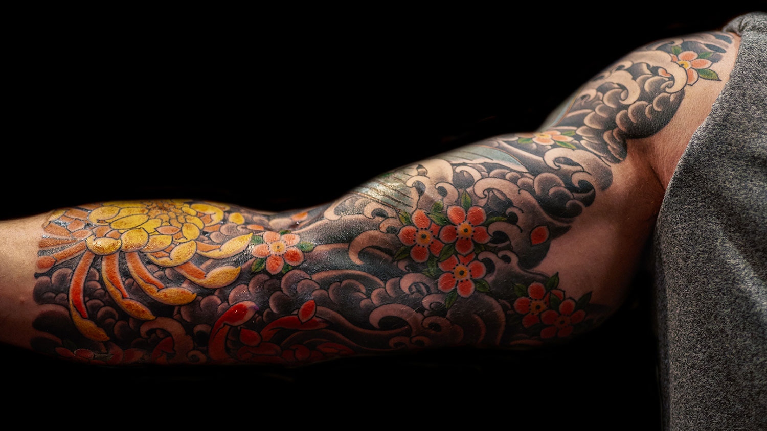 In The Studio Vol. 26 with Justin Essing: Koi and Chrysanthemum Sleeve
