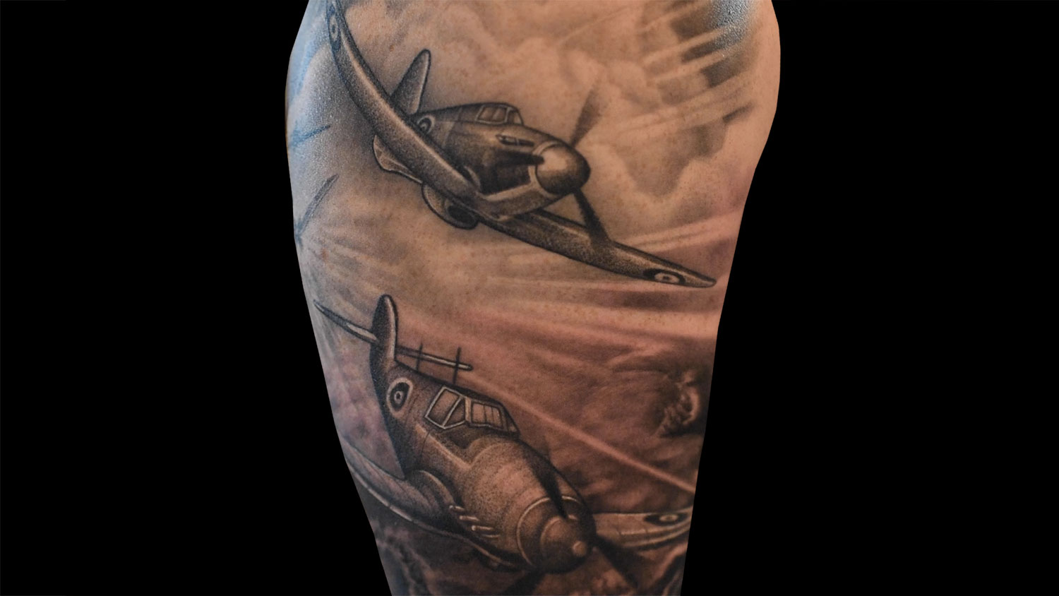Healed WW2 sniper done a few weeks back on @ryvanderhoeven, we are working  on his WW2 sleeve I can't wait to share it 🙌🏻 #tattoo ... | Instagram