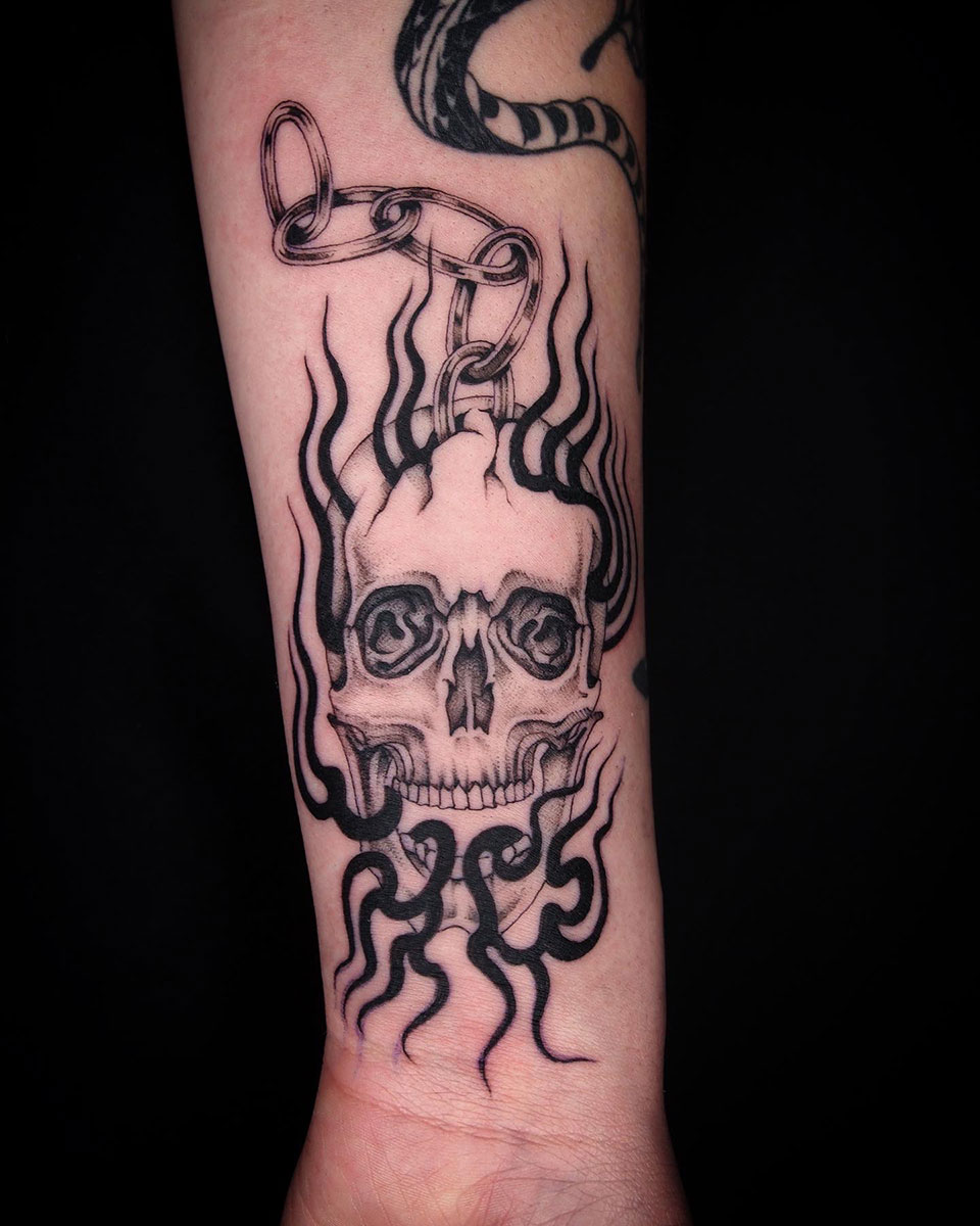 Skull candle tattoo ~ z Tattoo Geek - Ideas for best tattoos